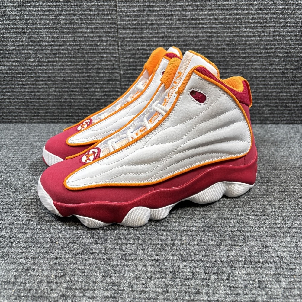 Jordan Pro Strong Gs, White/Vivid Orange, Sz6.5Y, DC7911-168